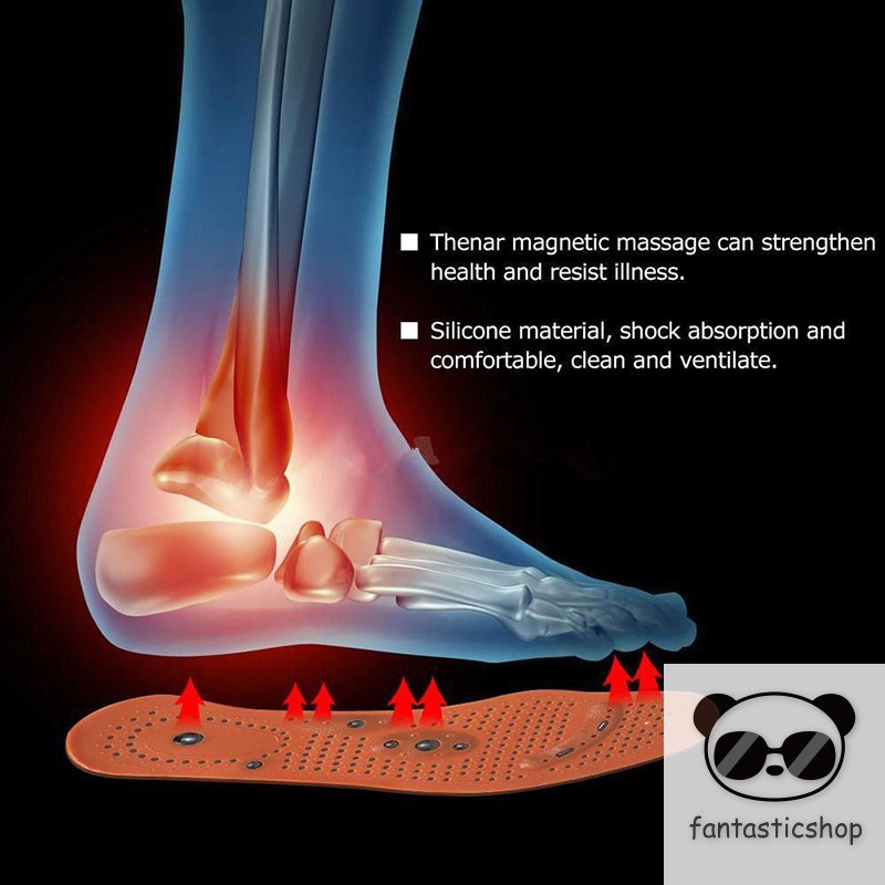 Miếng lót giày mát xa chân thông thoáng