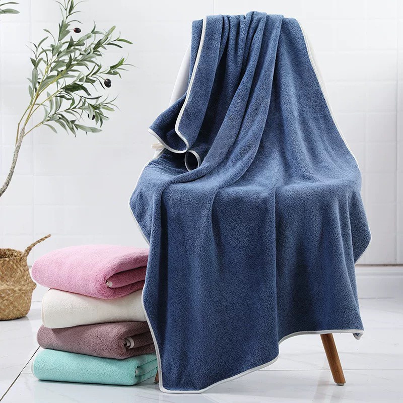 [GIÁ TỐT] KHĂN TẮM HÀN QUỐC TO, CHẤT LÔNG MỀM, SIÊU THẤM HÚT  70*140