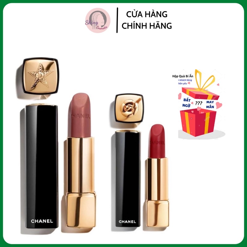 Son chanel, son môi thỏi lì velvet chính hãng full size