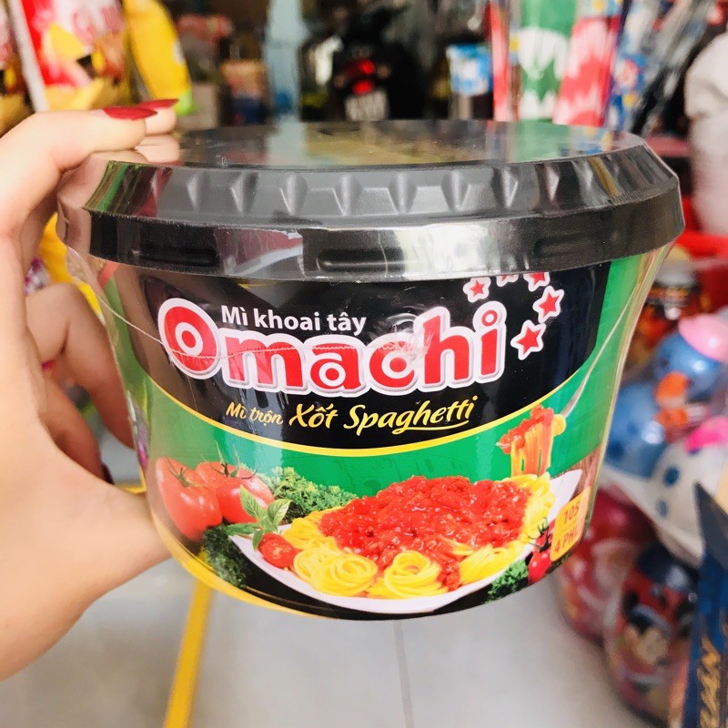 Mì trộn OMACHI vị xốt spaghetti 105gram