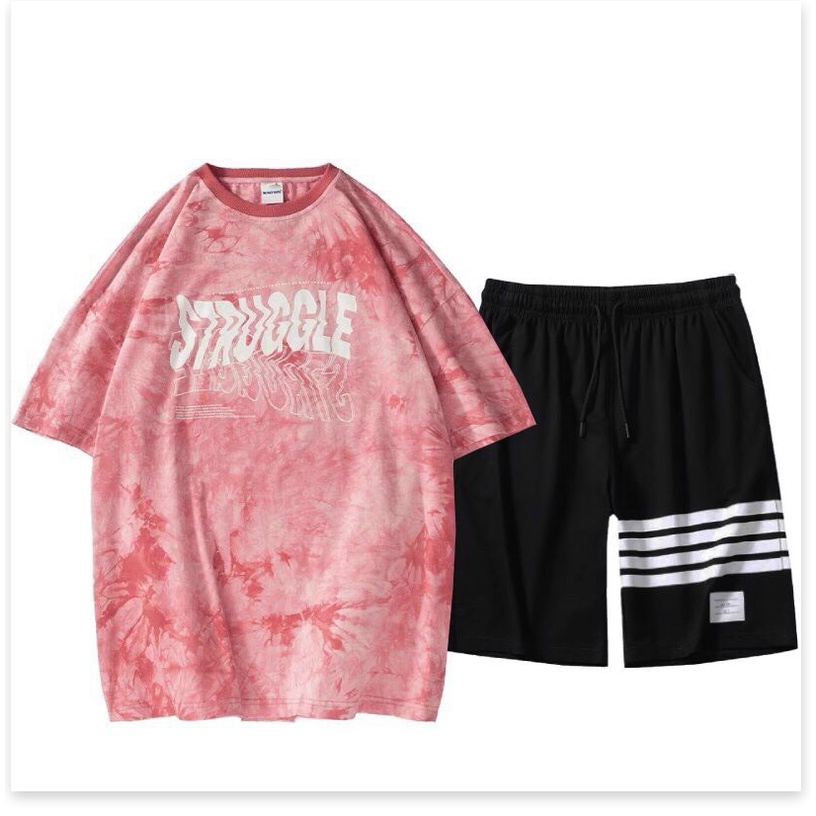 SET BỘ ĐỒ THUN HÈ NGẮN THỂ THAO CỰC CHẤT THỜI TRANG LANA FASHION