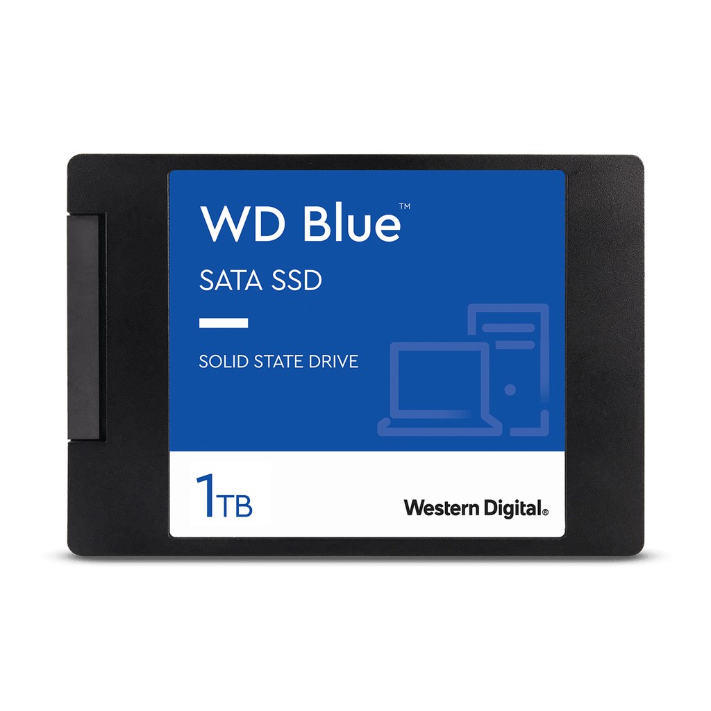 [Mã 55ELSALE2 giảm 5% đơn 3TR] Ổ Cứng Gắn Trong SSD WD Blue 3D-NAND 2.5-Inch SATA III 1TB/ 2TB