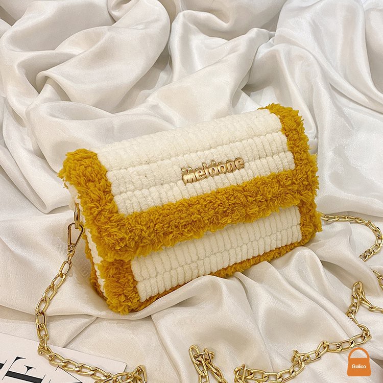 [Có video hướng dẫn] Túi tự đan len phối màu, set nguyên liệu đan túi | BigBuy360 - bigbuy360.vn