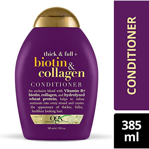 Dầu Xả Làm Dày Tóc Biotin & Collagen - 385ml Shampoo Biotin & Collagen