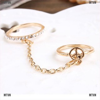 Nhẫn Nữ Trơn Đính Đá Độc Đáo