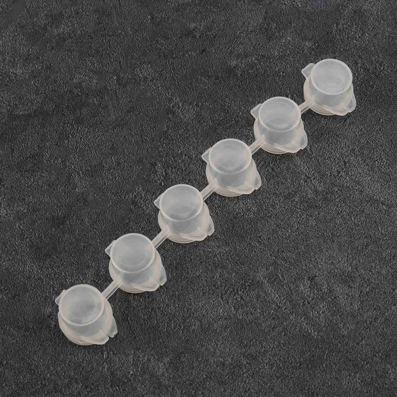 Bộ 8 Dải/48 Chậu Nhựa 3Ml Dùng Vẽ Tranh Nghệ Thuật Dành Cho Lớp Học