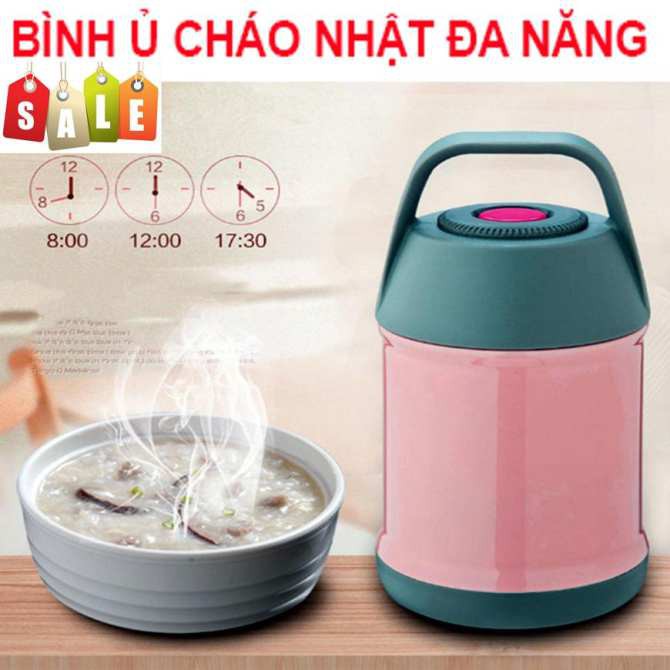 Bình ủ cháo giữ nhiệt đa năng tiện dụng cho gia đình