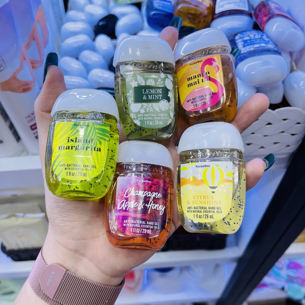 Gel Rửa Tay Khô Bath&amp;Body Works Anti Bacterial Hand Gel (29ml)