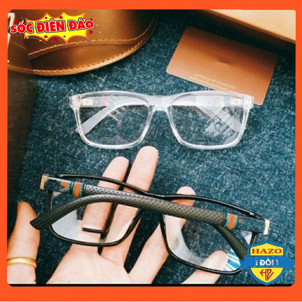 [GIÁ SỈ] MẮT KÍNH GIẢ CẬN GỌNG DA ĐEN VẠCH CAO CẤP CỰC ĐẸP