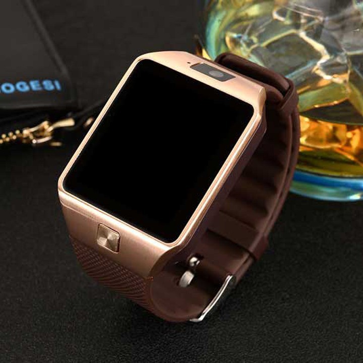 Đồng hồ thông minh Smart Watch Uwatch DZ09 mặt vuông dây đeo mềm mại Bán lẻ giá sỉ