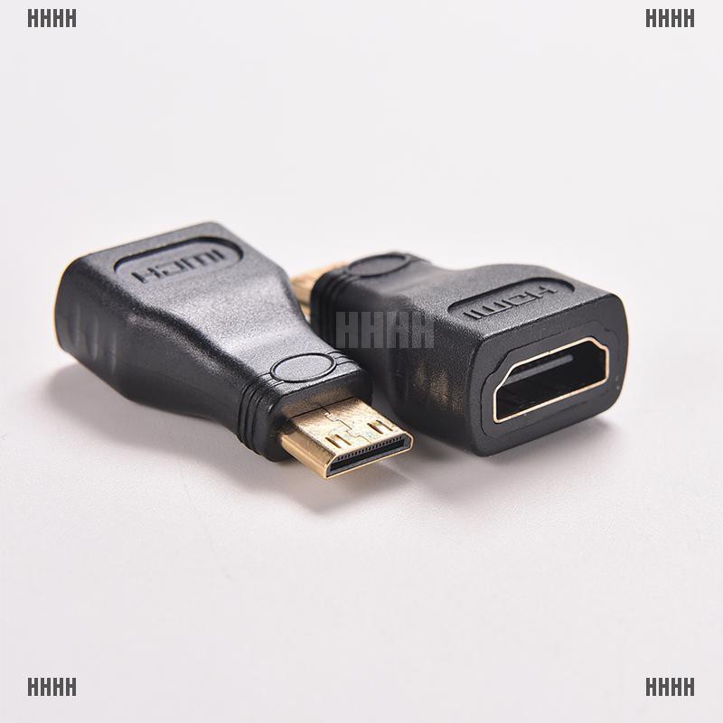 1 Đầu Chuyển Đổi Từ Mini Hdmi Type C Đực Sang Hdmi Type A Cái