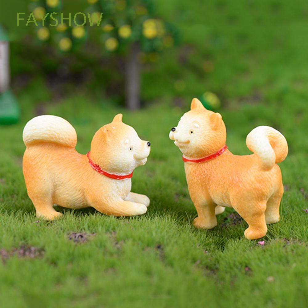 1 cún mini trang trí vườn cây cảnh