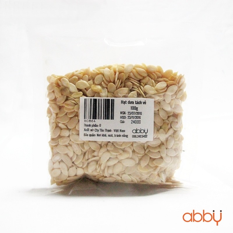 Hạt dưa tách vỏ 100g