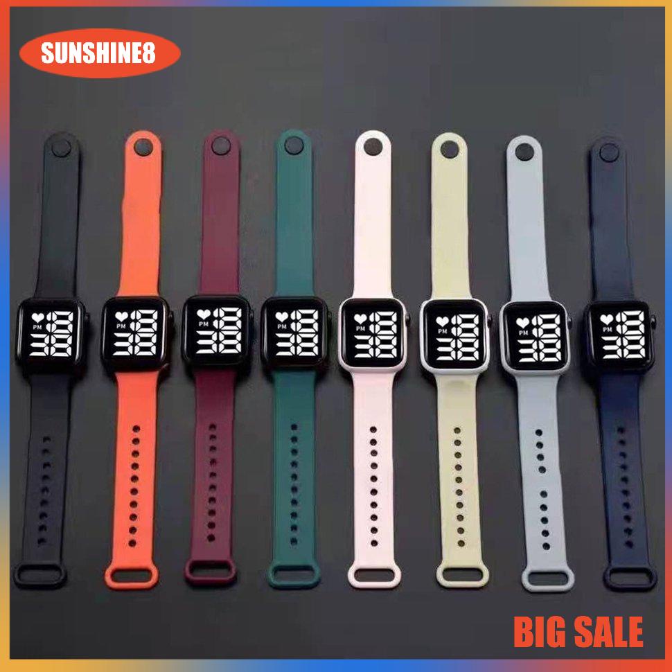 🎯Đồng hồ thông minh 🎯màn hình cảm ứng chống nước có đèn LED cho trẻ em
