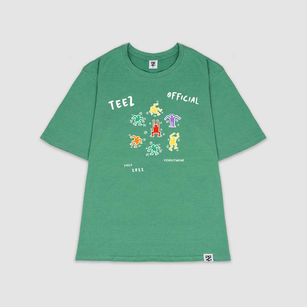 Áo Thun Unisex Nam Nữ TEEZ - TZ1048 Form Rộng Tay Lỡ Freesize