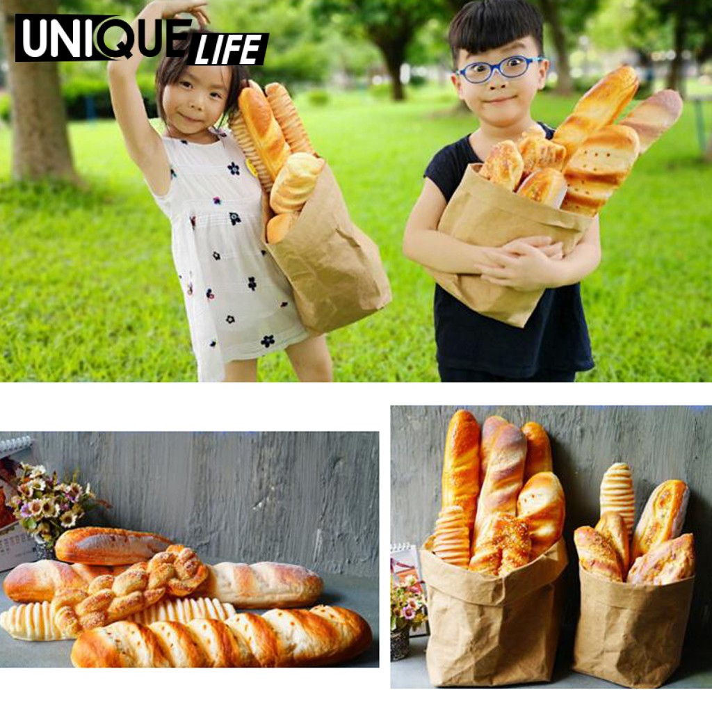 Mô hình bánh mì nhân tạo sống động như thật đẹp mắt