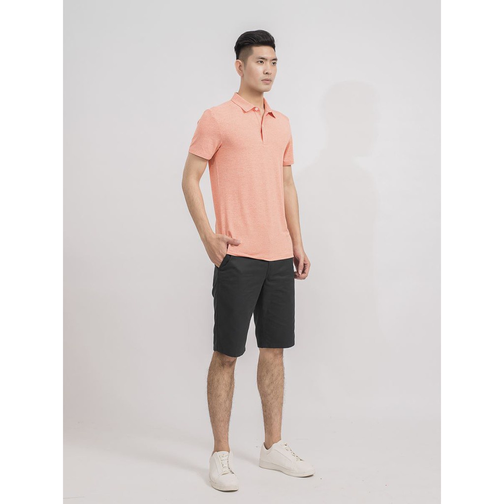Áo Polo nam Aristino dáng slimfit dệt hiệu ứng màu độc đáo, chất vải co giãn - APS014S9