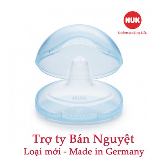 Trợ ty Bán Nguyệt NUK của Đức Silicone cao cấp siêu mềm, mỏng tăng độ bám dính