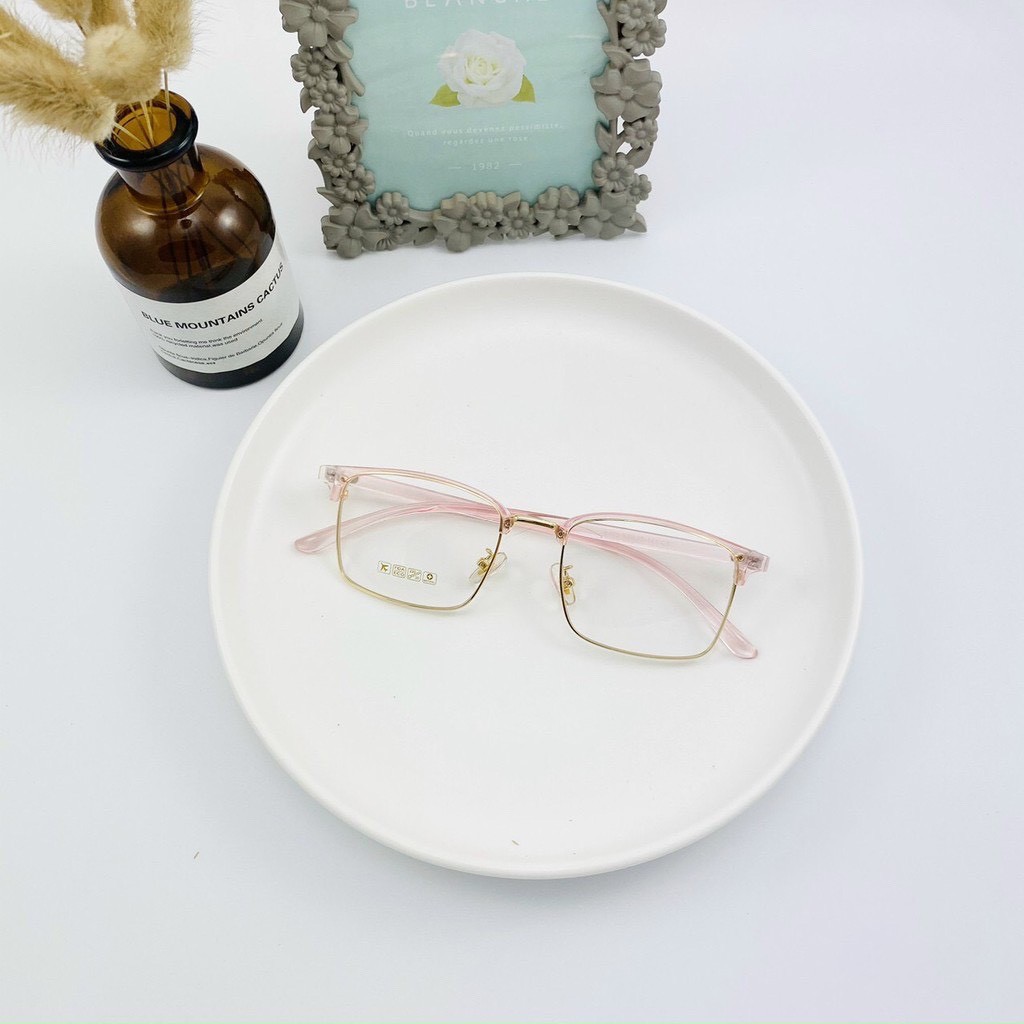 Gọng kính cận nam nữ DOCO MART 6205 mắt vuông viền kim loại cao cấp không gỉ | BigBuy360 - bigbuy360.vn