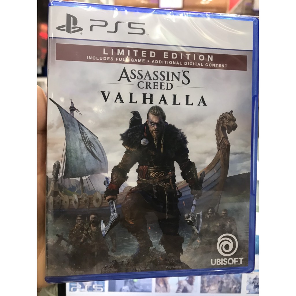 Đĩa Game Assassins Creed Valhalla Ps5