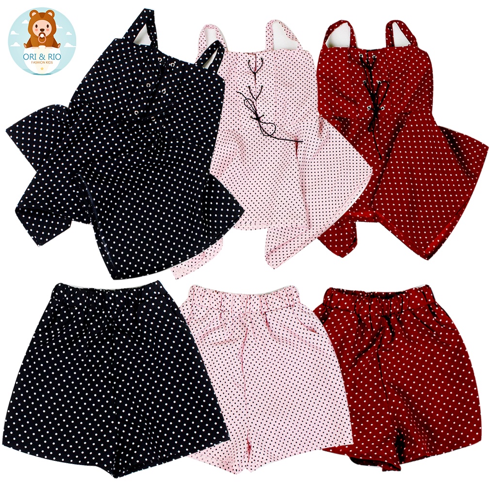 Bộ bé gái đi học kèm băng đô vải chấm bi cực xinh cho bé 1 đến 5 tuổi từ 8 đến 20 kg chất mịn đẹp 06723-06726