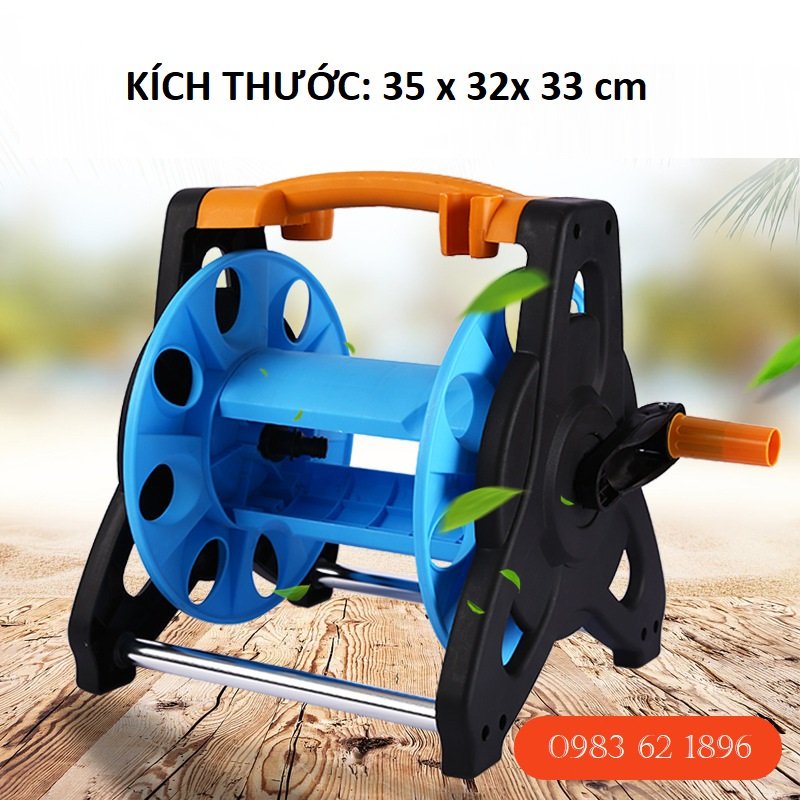 Dụng cụ rulo hỗ trợ cuộn dây nước, ống nước, vòi nước, dây bình bơm, dây điện và dây cáp