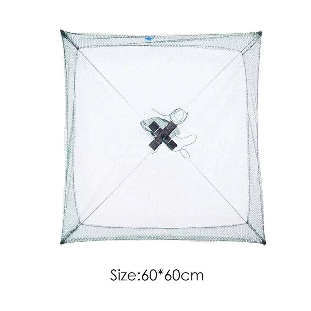 Lưới Đánh Bắt Cá Tôm Cua Bằng Nylon Gấp Gọn Tiện Lợi