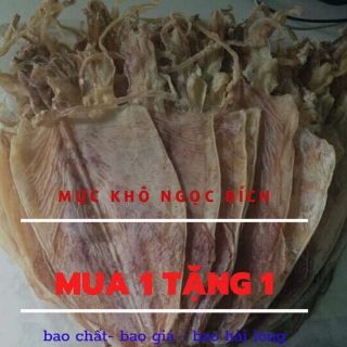 siêu sale 1 kg mực khô Cô Tô size lớn (30-40con/kg)