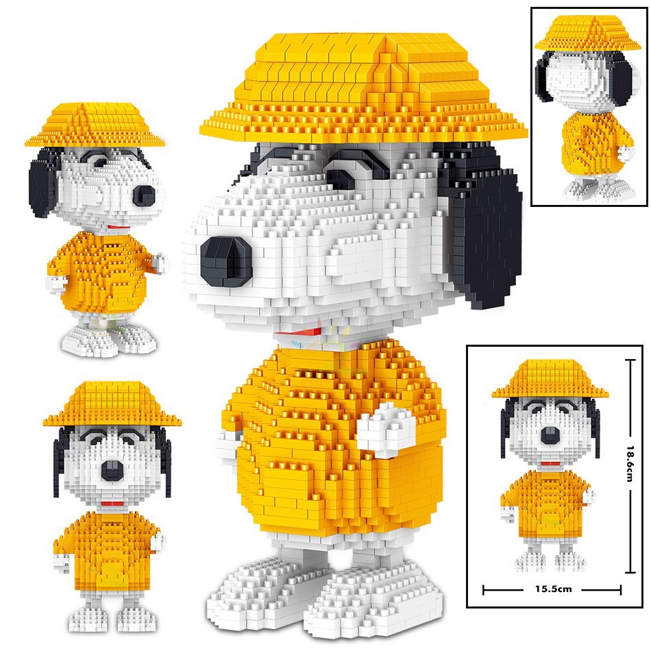 Lego Bộ Đồ Chơi Lắp Ráp Mô Hình Chú Chó Snoopy Dành Cho Trẻ Em