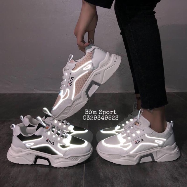 Giày sneaker nam nữ - giày thể thao nam nữ thời trang Hàn quốc đế nâng chiều cao Hàng mới về 2020 - 016 - Đen | BigBuy360 - bigbuy360.vn