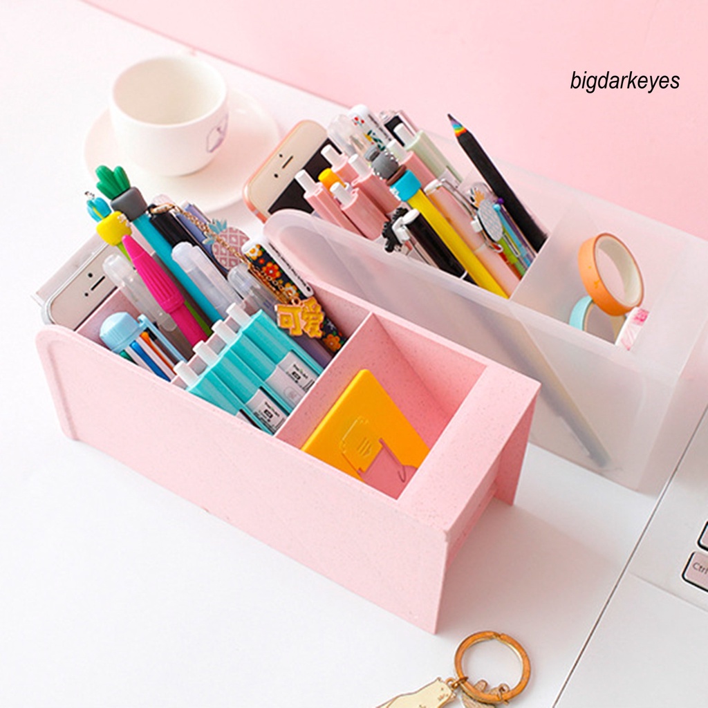 Giá Đỡ Bút Bằng Nhựa Chống Trượt Thiết Kế Nghiêng Dành Cho Học Sinh Nhân Viên Văn Phòng