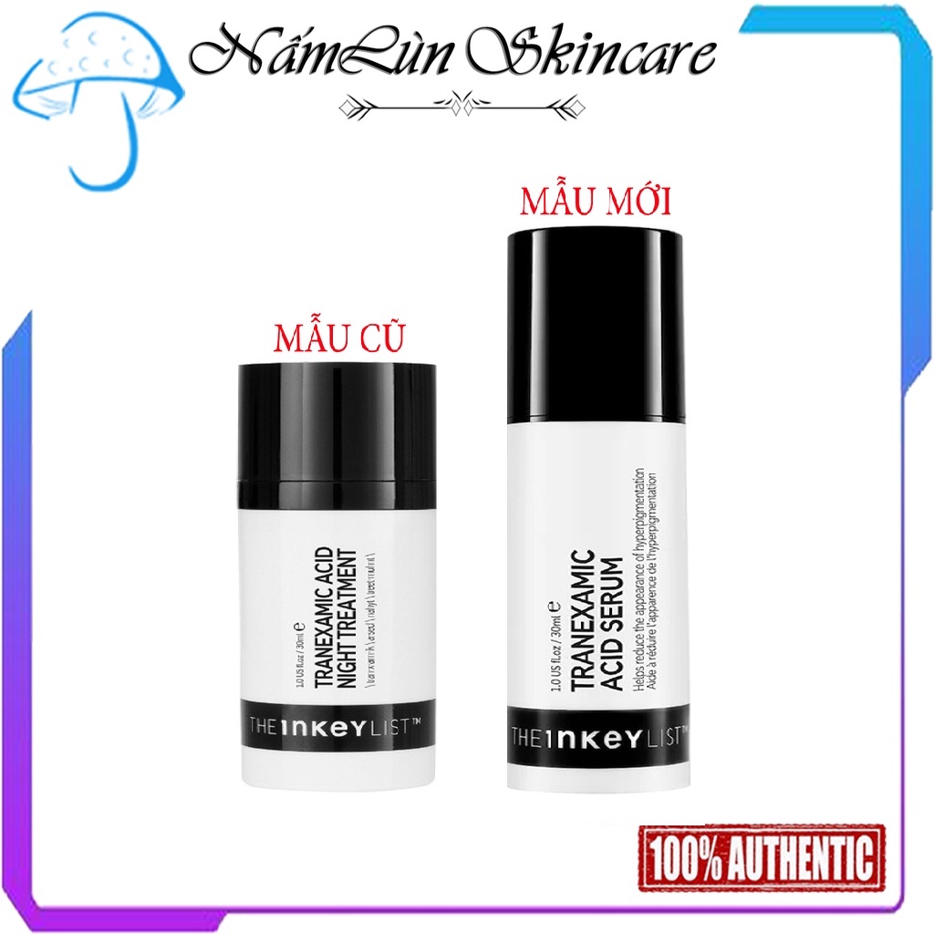 Tranexamic Acid The Inkey List, Kem Dưỡng Trắng Và Giảm Thâm Nám Tranexamic Acid Night Treatment The Inkey List