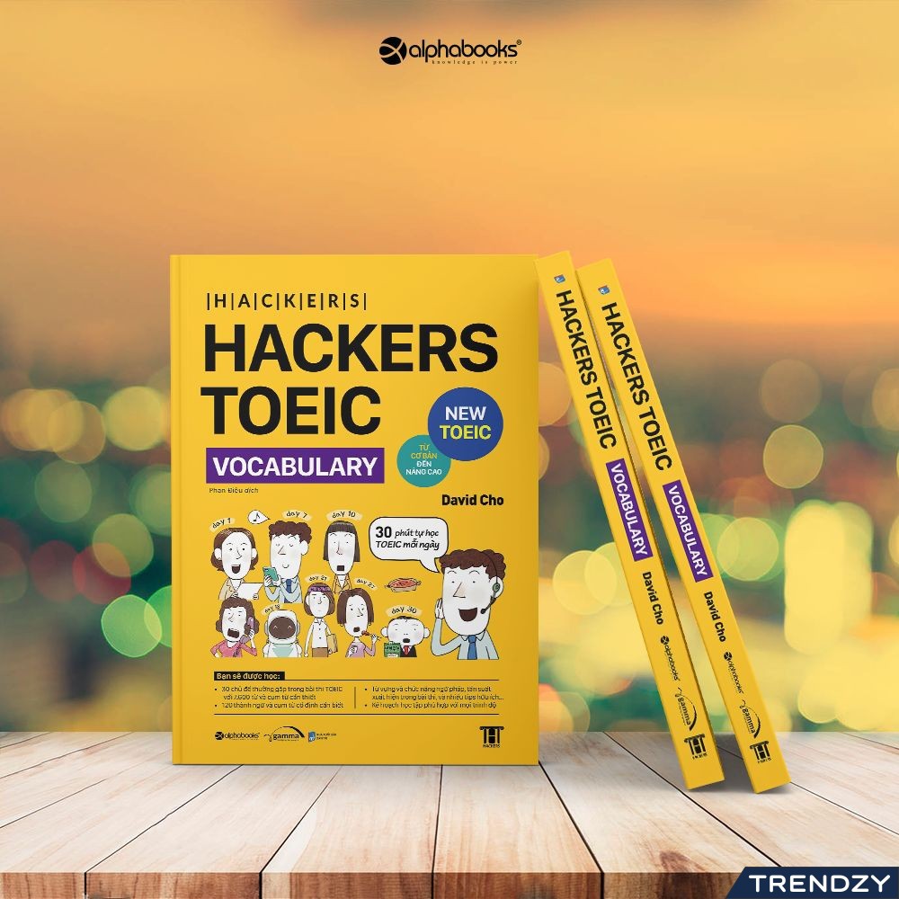 Sách - Hackers Toeic Vocabulary - David Cho