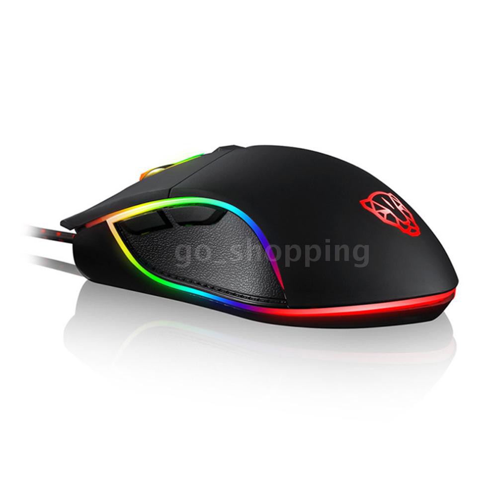 Chuột Gaming Motospeed V30 Quang Học Có Dây 6 Nút Bấm 3500dpi