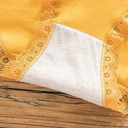 quần lót nữ cotton viền ren phối lưới mềm mại KIMCHIBIKINI đồ chip thái cạp to siêu đẹp kháng khuẩn sexy  QL008