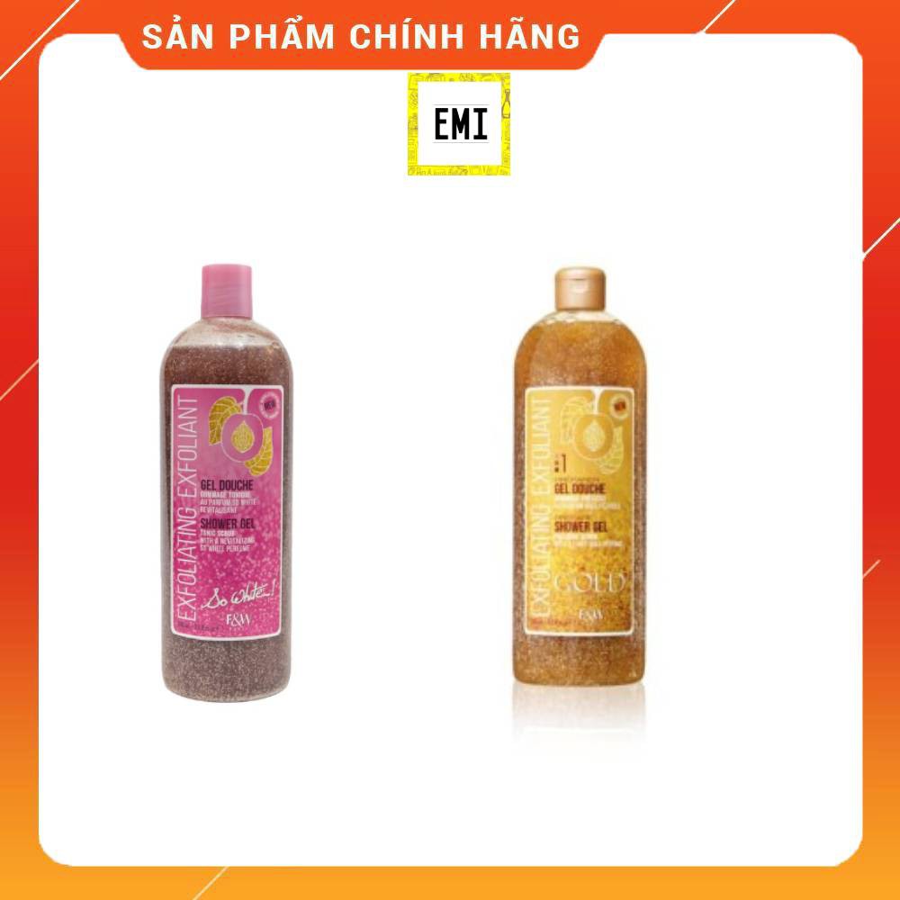 Sữa tắm cát tẩy tế bào chết Exfoliating F&amp;W 940 ml - Chính hãng Pháp