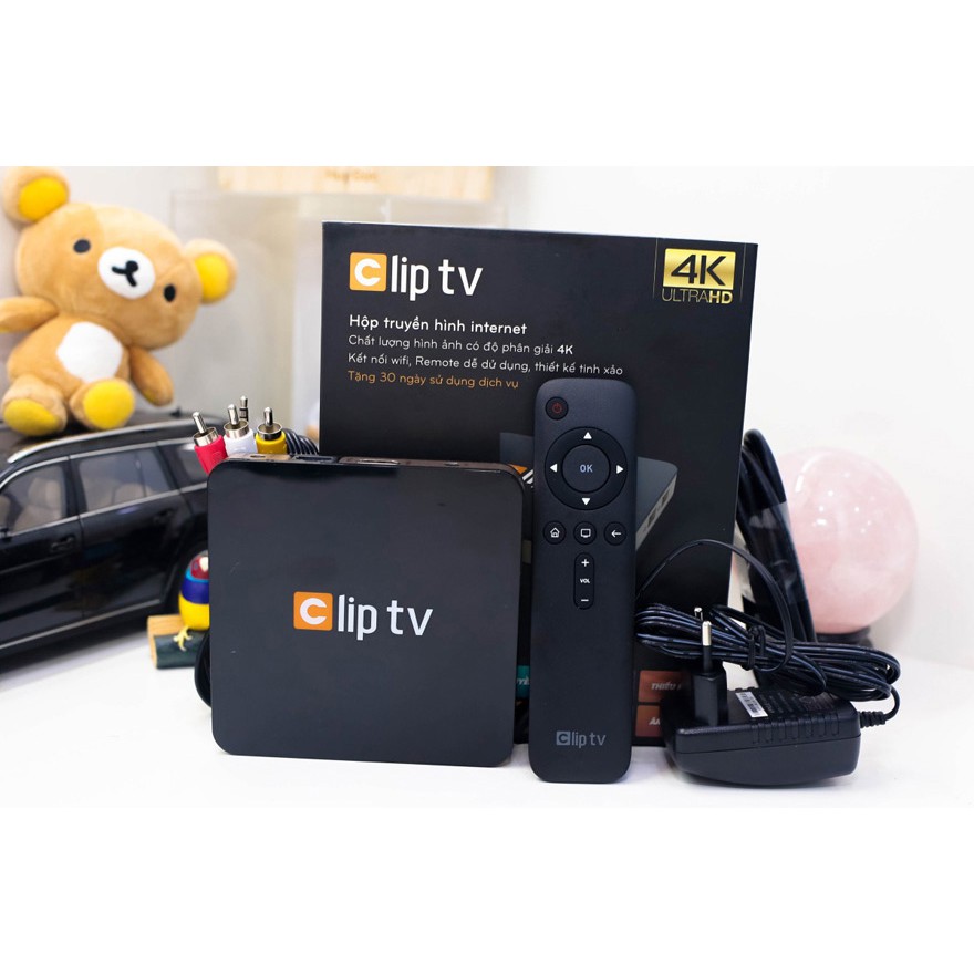 Clip TV Box 4k Phiên Bản Gold Giải Trí Và Xem Truyền Hình Miễn Phí