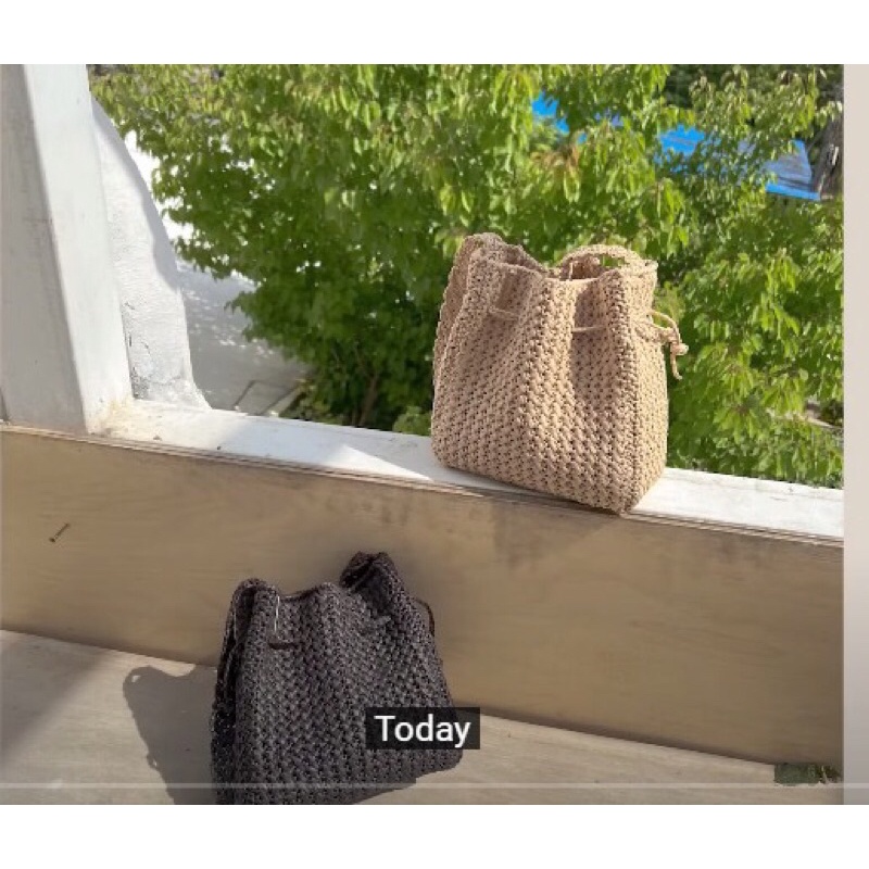 Túi đeo chéo dây rút siêu xinh