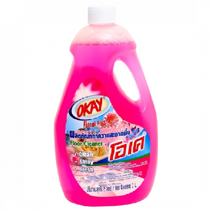 Nước lau sàn Okay Thái Lan chai 2000ml