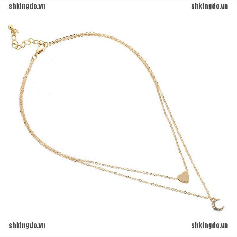 Vòng cổ choker nhiều lớp thời trang dành cho nữ