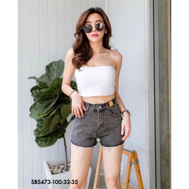 [ CHUBBY BIGSIZE ] SHORT JEAN SBS473