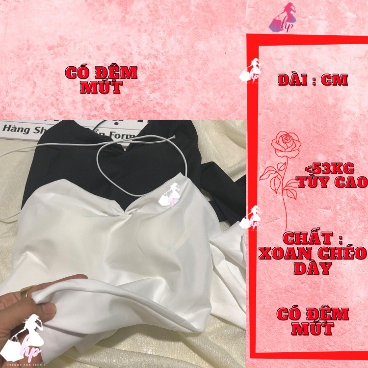 Áo yếm nữ sexy tà nhọn hở lưng cột dây có mút ngực siêu cá tính thích hợp đi chơi đi tiệc- A173