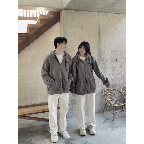 Áo khoác hoodie zip CHAOS