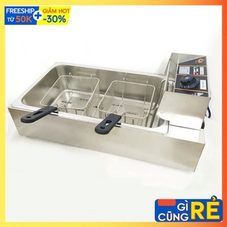 Bếp chiên nhúng , bếp chiên nhúng điện 1 hộc 12L