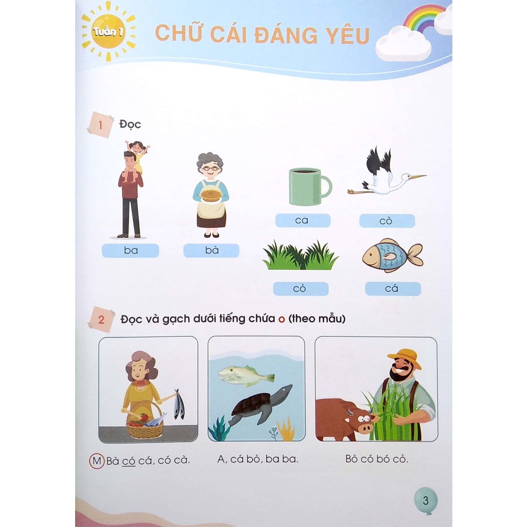 Sách Thực Hành Tiếng Việt Lớp 1 - Tập 1