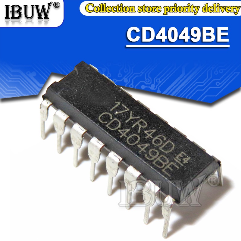 Set 10 Chip Điện Tử CD4049BE DIP16 CD4049 DIP-16 CD4049BD DIP