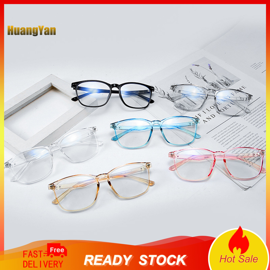 *YANJIN* Goggles TR90 Frame Anti Blue Light Skin-friendly Quality Hinge Eyeglasses for Office