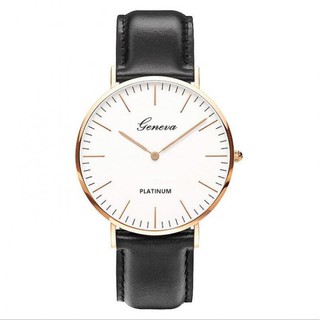 Đồng hồ dây da Geneva W020