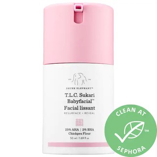 DRUNK ELEPHANT 🌿  Mặt Nạ Tái Tạo Tẩy Da Chết T.L.C. Sukari Babyfacial™ 25% AHA + 2% BHA Mask