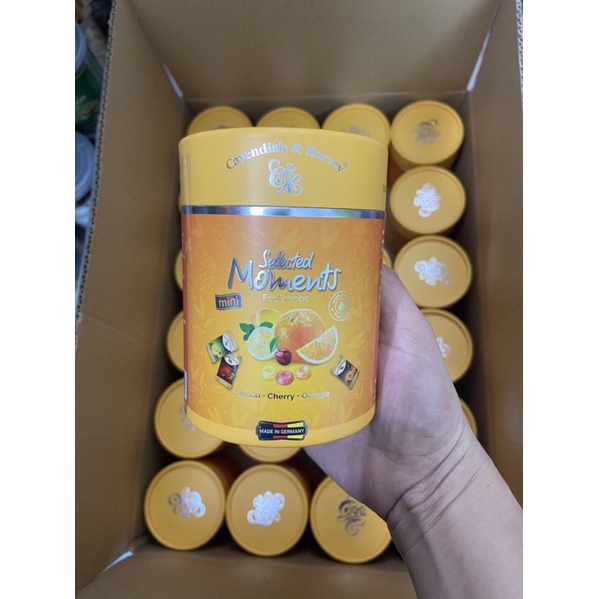 kẹo trái cây Đức C&amp;H hộp giấy 100g